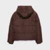 Einfache Daunenjacke mit Kapuze Einfache Daunenjacke mit Kapuze