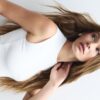 Einfaches ärmelloses T-Shirt aus der Basics-Kollektion Einfaches ärmelloses T-Shirt aus der Basics-Kollektion