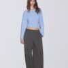 Elegante Baggy-Hose mit Nahtdetails Elegante Baggy-Hose mit Nahtdetails