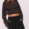 Elegante Baggy-Hose mit Nahtdetails Elegante Baggy-Hose mit Nahtdetails