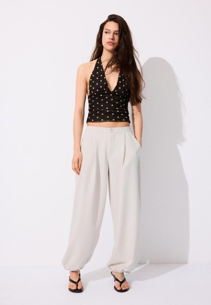Elegante Hose im Balloon Fit-Schnitt Elegante Hose im Balloon Fit-Schnitt