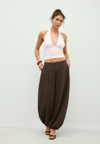 Elegante Hose im Balloon Fit-Schnitt