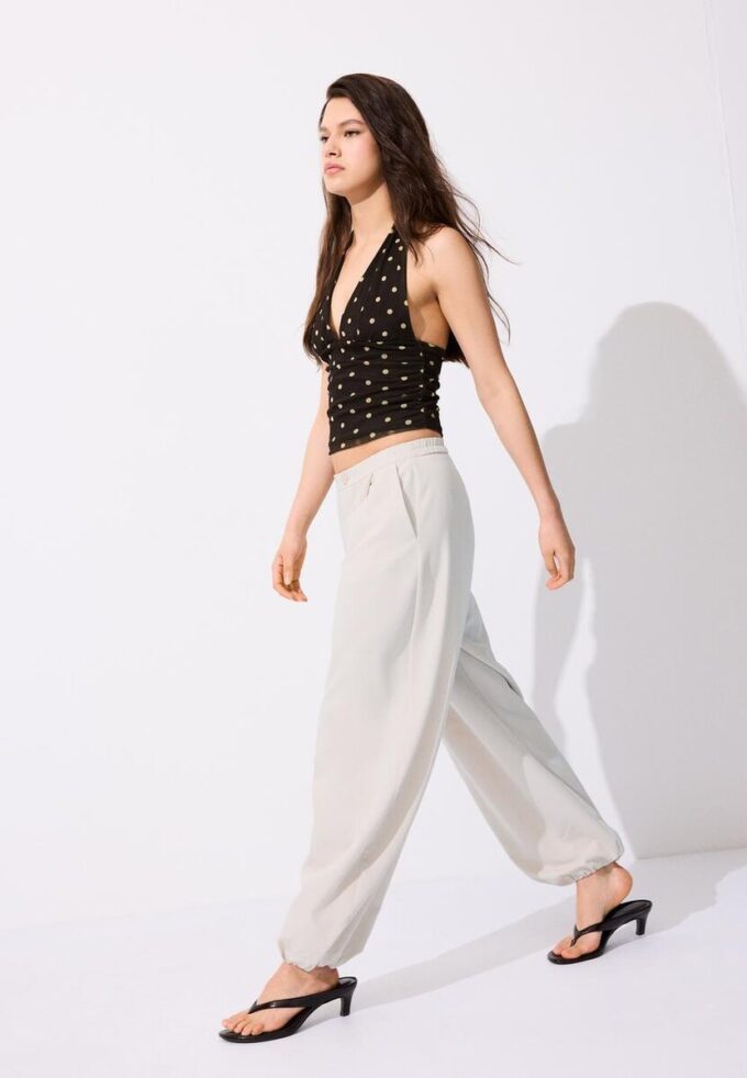 Elegante Hose im Balloon Fit-Schnitt Elegante Hose im Balloon Fit-Schnitt