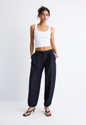 Elegante Hose im Balloon Fit-Schnitt