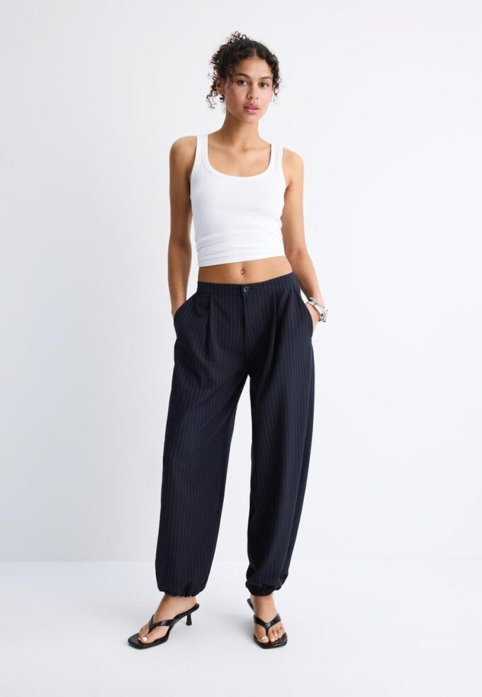 Elegante Hose im Balloon Fit-Schnitt Elegante Hose im Balloon Fit-Schnitt