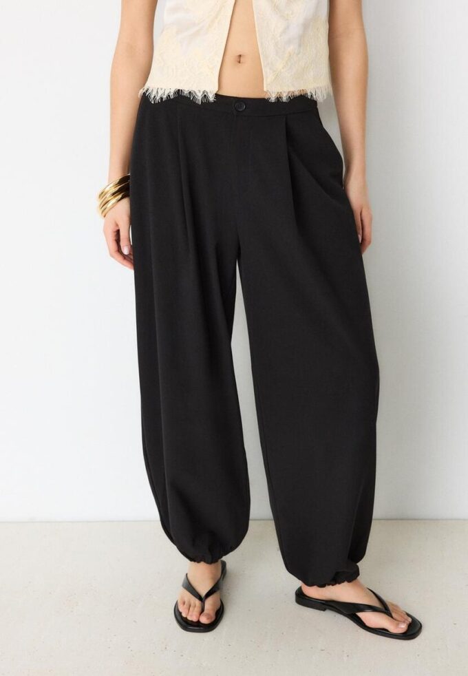 Elegante Hose im Balloon Fit-Schnitt Elegante Hose im Balloon Fit-Schnitt