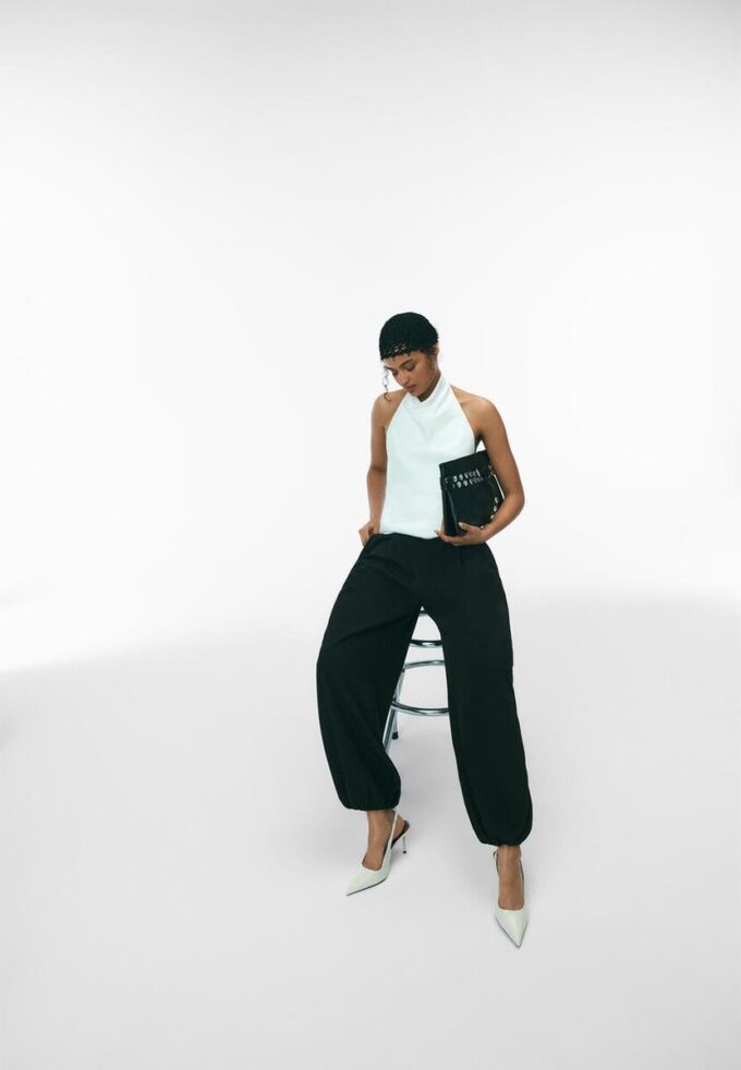 Elegante Hose im Balloon Fit-Schnitt Elegante Hose im Balloon Fit-Schnitt