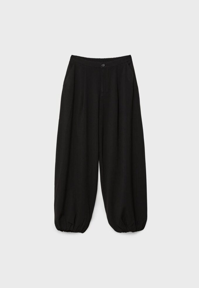 Elegante Hose im Balloon Fit-Schnitt Elegante Hose im Balloon Fit-Schnitt