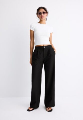Elegante Hose mit geradem Bein