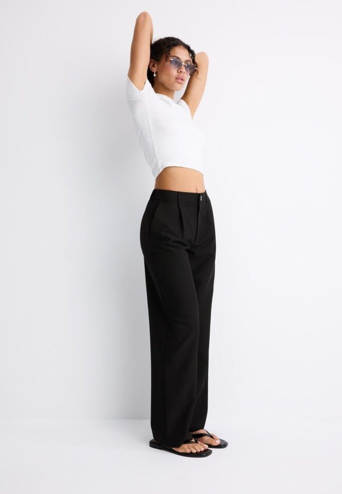 Elegante Hose mit geradem Bein Elegante Hose mit geradem Bein