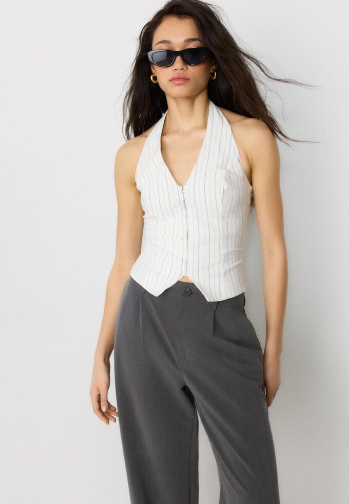 Elegante Hose mit geradem Bein Elegante Hose mit geradem Bein
