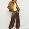Elegante Satin-Ballon-Hose Elegante Satin-Ballon-Hose