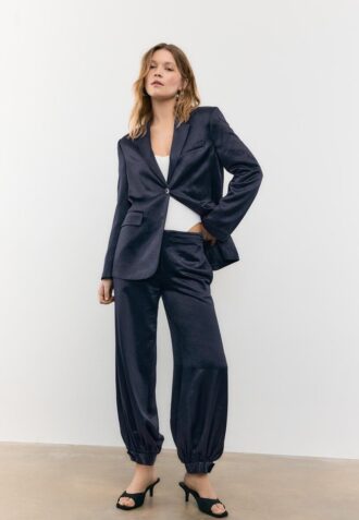 Elegante Satin-Ballon-Hose