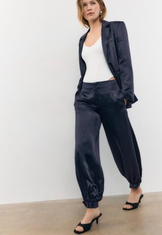 Elegante Satin-Ballon-Hose