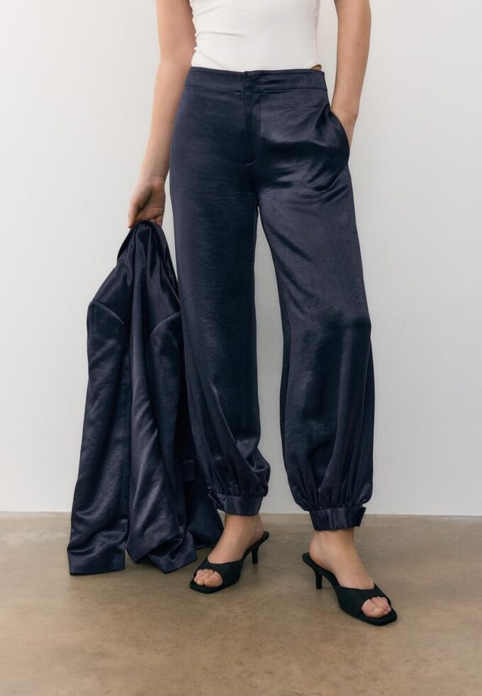 Elegante Satin-Ballon-Hose Elegante Satin-Ballon-Hose