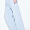 Fließende Denim-Hose mit Kordelzug Fließende Denim-Hose mit Kordelzug