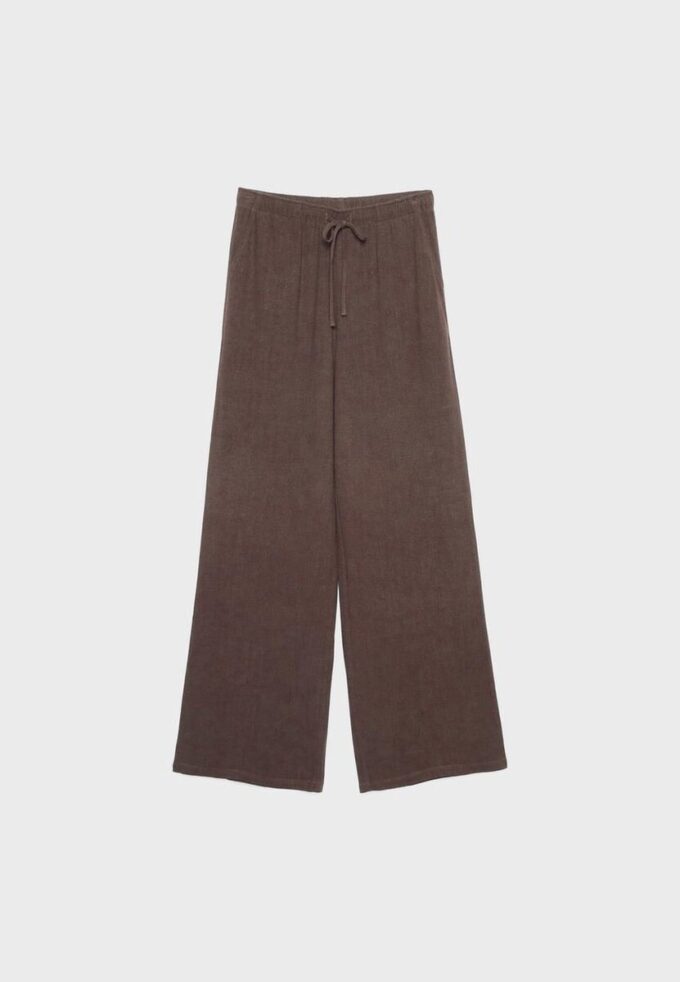 Fließende Hose in Leinenoptik Fließende Hose in Leinenoptik