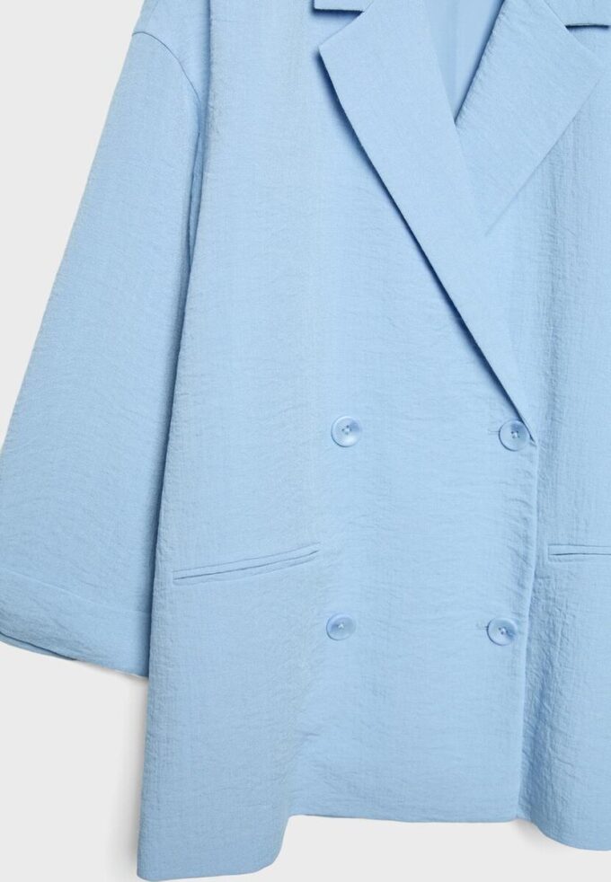 Fließender Zweireiher-Blazer Fließender Zweireiher-Blazer