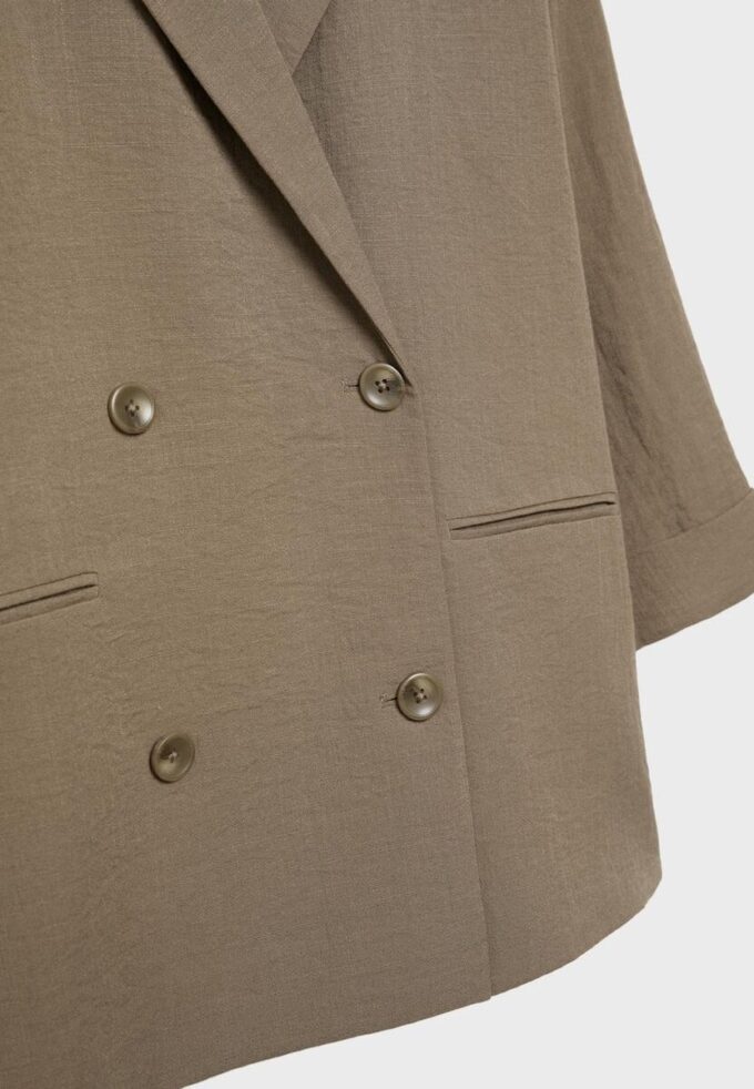 Fließender Zweireiher-Blazer Fließender Zweireiher-Blazer