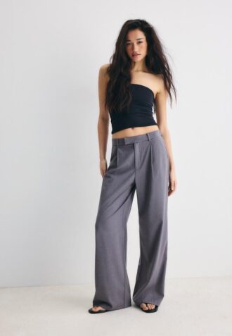 Formelle Hose mit Wide Leg