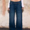 Gerade Jeans mit Nietenbund Gerade Jeans mit Nietenbund