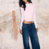 Gerade Jeans mit Nietenbund Gerade Jeans mit Nietenbund