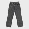 Gerade Jeans mit Wide Leg und Leopardenmuster Gerade Jeans mit Wide Leg und Leopardenmuster