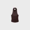 Gerafftes Neckholder-Oberteil Gerafftes Neckholder-Oberteil