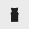 Geripptes T-Shirt mit Racerback