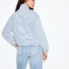 Gestreifte Jeansjacke Gestreifte Jeansjacke