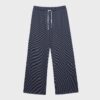 Gestreifte Jogginghose mit Wide Leg-Bein Gestreifte Jogginghose mit Wide Leg-Bein