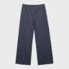 Gestreifte Jogginghose mit Wide Leg-Bein Gestreifte Jogginghose mit Wide Leg-Bein