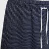 Gestreifte Jogginghose mit Wide Leg-Bein Gestreifte Jogginghose mit Wide Leg-Bein