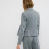 Gestreifter kurzer Blazer