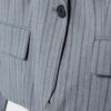 Gestreifter kurzer Blazer
