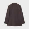 Gestreifter offener Blazer Gestreifter offener Blazer