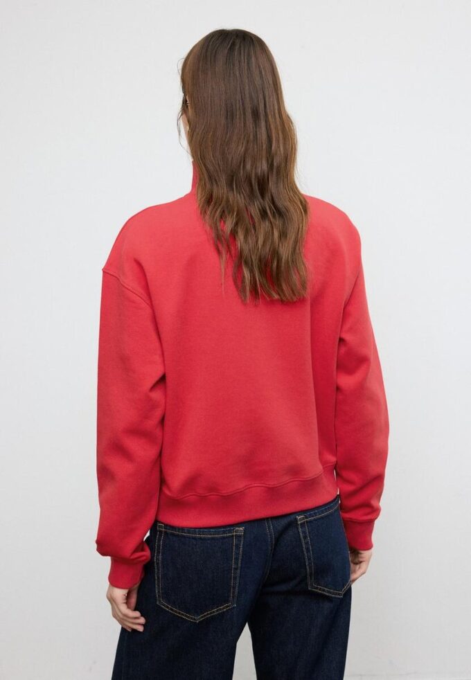 Hochgeschlossenes Sweatshirt mit Reißverschluss Hochgeschlossenes Sweatshirt mit Reißverschluss