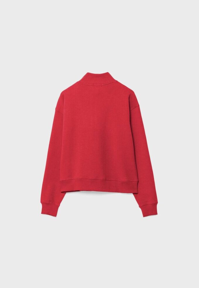 Hochgeschlossenes Sweatshirt mit Reißverschluss Hochgeschlossenes Sweatshirt mit Reißverschluss