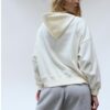 Hoodie mit Nieten und Stickerei Hoodie mit Nieten und Stickerei