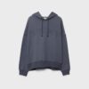 Hoodie mit Nieten und Stickerei Hoodie mit Nieten und Stickerei