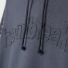 Hoodie mit Nieten und Stickerei Hoodie mit Nieten und Stickerei