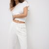 Hose mit geradem Bein im Leinen-Look Hose mit geradem Bein im Leinen-Look