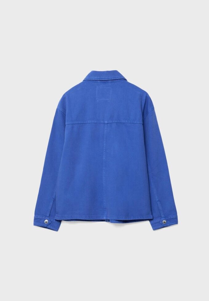 Jacke mit aufgesetzten Taschen Jacke mit aufgesetzten Taschen