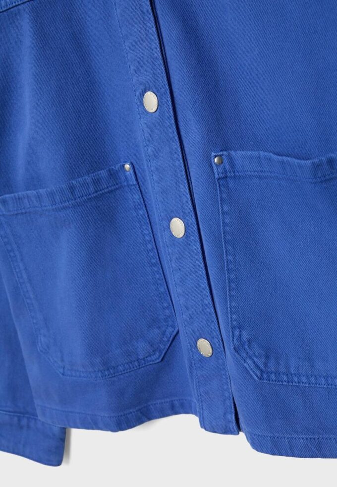 Jacke mit aufgesetzten Taschen Jacke mit aufgesetzten Taschen