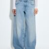 Jeans mit niedriger Leibhöhe und Wide Leg mit Stern-Detail Jeans mit niedriger Leibhöhe und Wide Leg mit Stern-Detail