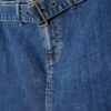 Jeans-Skort mit Gürtel Jeans-Skort mit Gürtel