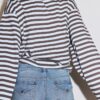 Jeansshorts mit umgeschlagenem Saum Jeansshorts mit umgeschlagenem Saum