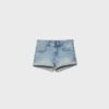 Jeansshorts mit umgeschlagenem Saum Jeansshorts mit umgeschlagenem Saum