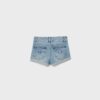 Jeansshorts mit umgeschlagenem Saum Jeansshorts mit umgeschlagenem Saum