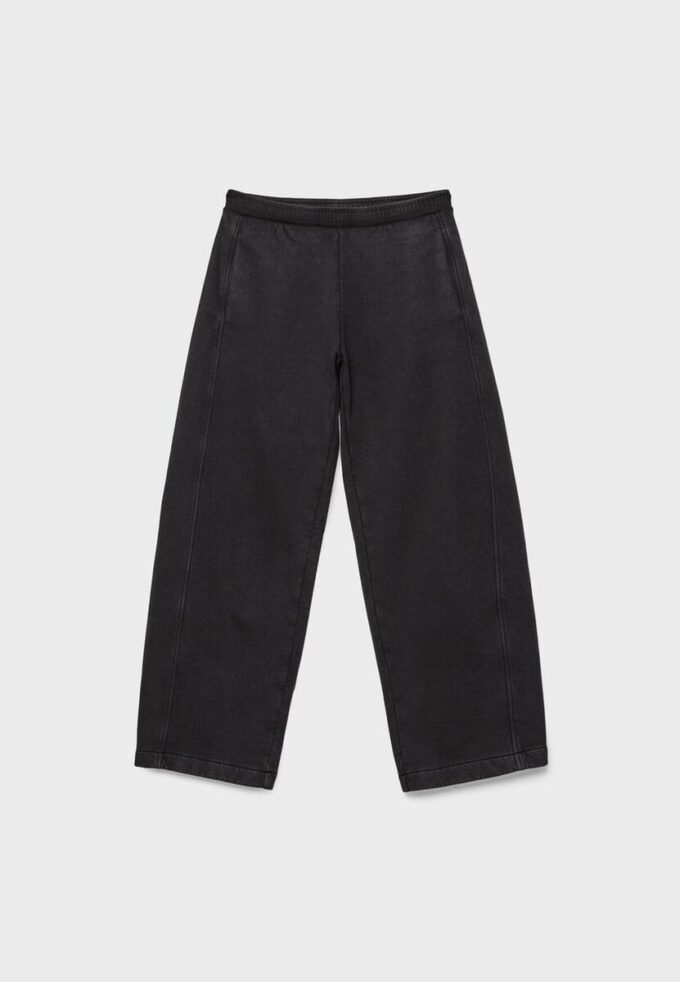 Jogginghose aus Soft Touch-Fleece mit Acid-Wash-Effekt Jogginghose aus Soft Touch-Fleece mit Acid-Wash-Effekt